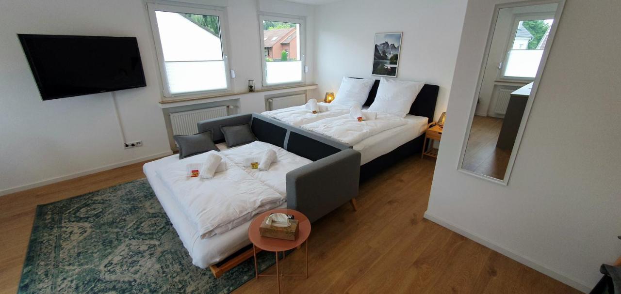 Citychalet-Uni- Boxspringbett Kueche-Ruhig-Parkplatz بوخوم المظهر الخارجي الصورة
