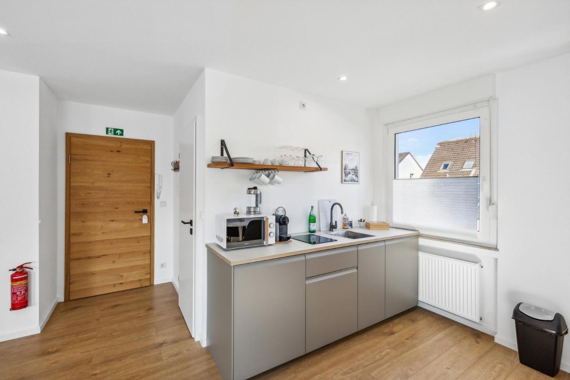 Citychalet-Uni- Boxspringbett Kueche-Ruhig-Parkplatz بوخوم المظهر الخارجي الصورة