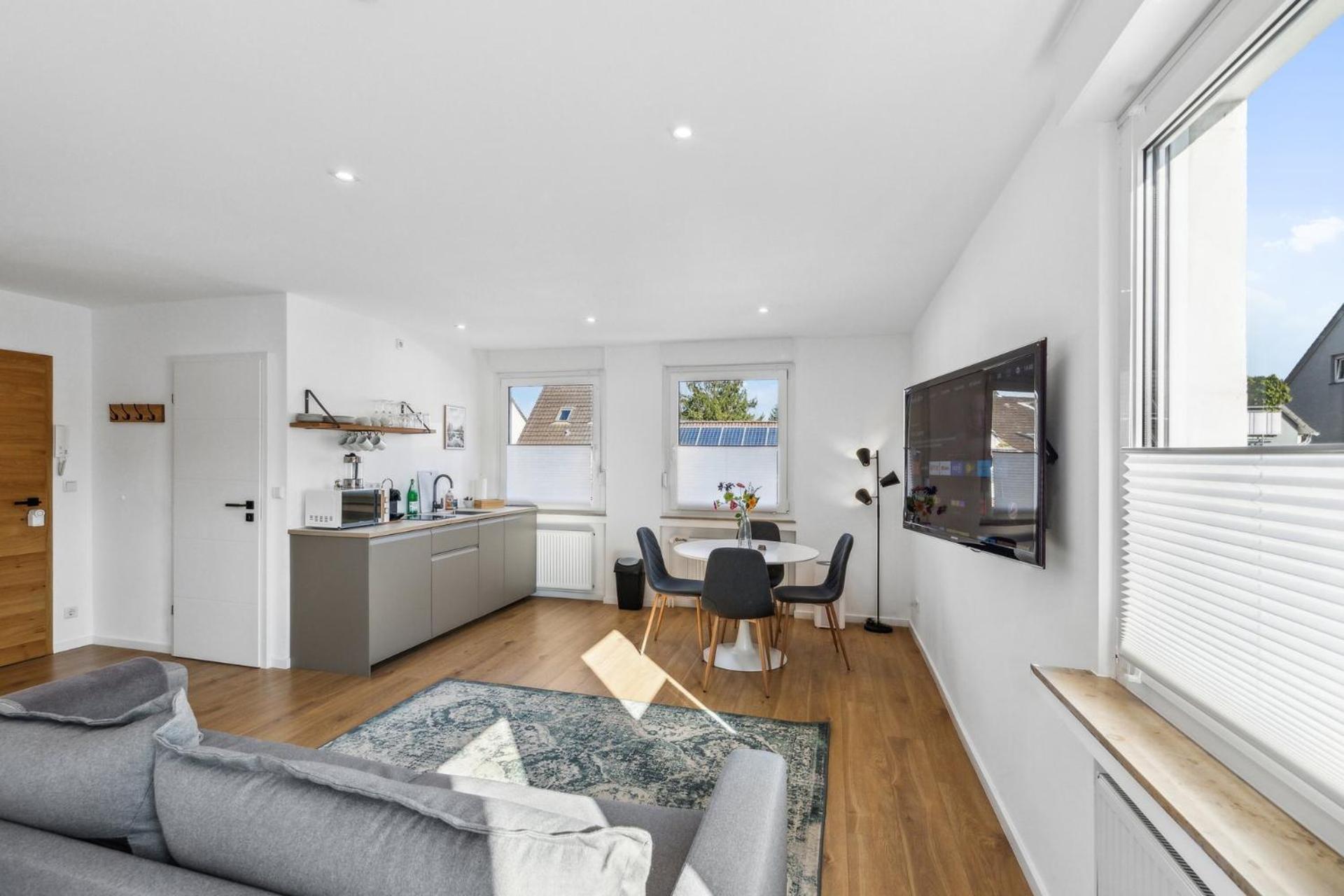 Citychalet-Uni- Boxspringbett Kueche-Ruhig-Parkplatz بوخوم المظهر الخارجي الصورة